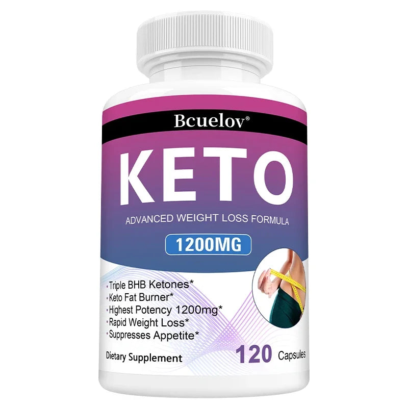 Advanced Keto Capsules, Weight Management, Metabolism Boost, Appetite Control, Energy Support, Digestive Health Supplement BareGlow