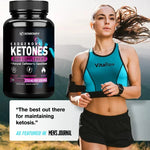 Keto BHB Exogenous Ketone - Supports Healthy Eating, Weight Management Supplement, Boosts Metabolism BareGlow