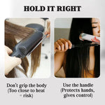 4/5Pcs Set Hair Brush Set Hairdressing Spray Bottle Hair Folding V Type Hair Straightener Teasing Edge Control Hair Brush BareGlow
