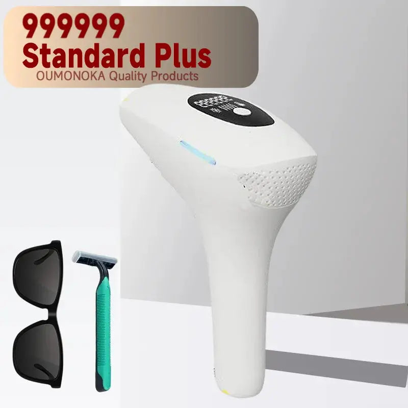 Permanent Laser Hair Removal Bikini Women's IPL Depilators Shaver Facial Hair Cutting Machine Men's Razo to Remove Hair Trimmer BareGlow