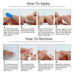 10Pcs 3D Green Flower Handmade Press on Nails French Fake Nails Wearable Stick-on Nails False Nail Uñas Накладные Ногти 네일팁 BareGlow