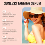 Herbal Self Tanning Essence Spray Sunless Tanning Enhance Skin Melanin Liquid Bronzer Natural Tanner For Body Face Nourishing BareGlow
