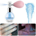 Highlighter Powder Spray Longwear sparkle fairy powder High Gloss Glitter Spray Body Bronzer For Face Body Makeup Cosmetics BareGlow