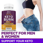 Fat Burning Weight Loss Keto Capsules - Metabolism, Healthy Weight Management, Appetite Suppression, Energy, Muscle Mass BareGlow