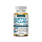 Tecepec Keto Plus+ Weight Loss Supplement Fat Burning Capsules Malic Acid Burn Belly Fat and Muscle Supplement Ketogenic Diet BareGlow