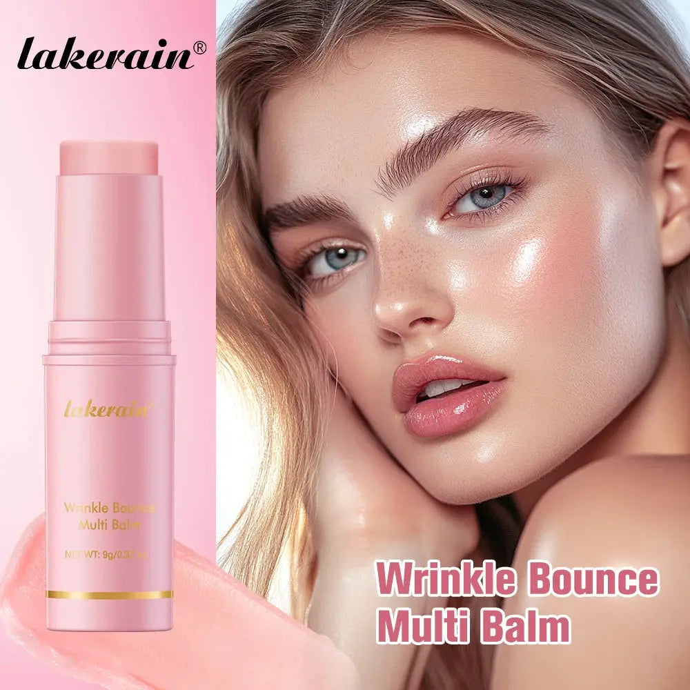 Korean Pink Hydrating Stick Extract Deep Hydrating Facial Skin Multi-functional Pink Balm Stick Skin Care Makeup Base Products BareGlow