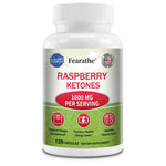 Raspberry Ketones Capsules - Fat Burning, Metabolism Boosting, Healthy Weight Management, Appetite Suppressant BareGlow