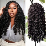 Glueless Burmese Curly Human Hair Wig Ready to Wear 13x4 Deep Wave Curly Lace Front Human Hair Wigs For Woman on Clearance Sale BareGlow