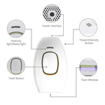 HOMEFISH Body Bikini IPL 500,000 Flash Depilator Pulses Permanent Laser Epilator Painless For Women Hair Removal Home Use BareGlow