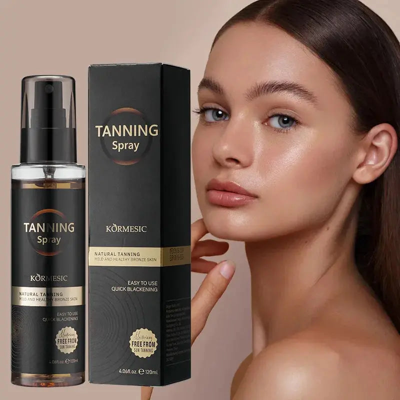 120ml Long-Lasting Tanning Effect Self-Tanning Spray Evenly Moisturizing, Refreshing and Non-Greasy BareGlow