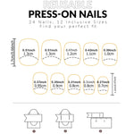 48pcs French black border hand and foot armour Glossy fake toenails fully covered with nude spring break toenails for women's na BareGlow
