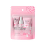 5/3pcs/Set Sakura Skin Care Sets Face Cream Serum Toner Facial Cleanser Sunscreen Eye Cream Gift Box Face Skin Care Set Product BareGlow
