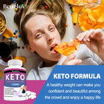Keto Supplement, 120 Capsules, Supports Keto Diet, for Men and Women, Weight Management, Energy Support, Appetite Control BareGlow