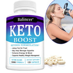 Weight Loss Organic Keto Detox Capsules Flat Belly Deep Cleansing Provides Energy Fat Burning Appetite Suppressant Supplements BareGlow