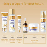 Collagen Skin Care Set, 6Pcs Face Care Sets for Women, Firming Skin, Smooth Skin, Hydrating Skin Care Set BareGlow