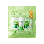 Facial Skin Care Set Moisturizing Facial Cleanser Refreshing Facial Cleanser firming Aloe Vera Face Gel Rejuvenate Skin Lighten BareGlow