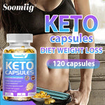 Keto Capsules - Fat Burning, Detoxification, Weight Loss, Metabolism Boost, Weight Management, Immune System Boost BareGlow