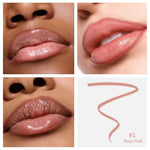 Waterproof Lip Liner Peel Off Tattoo Lipgloss Waterproof Long Lasting Matte Lip Tint Brown Contour Tear-off Lips Stain Cosmetic BareGlow