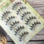 5 Pairs New Cosplay Air False Eyelashes Natural Transparent Thin Band Eyelashes Japanese Simulation Lashes Extension Makeup BareGlow