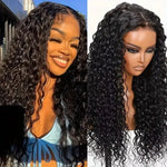 Glueless Burmese Curly Human Hair Wig Ready to Wear 13x4 Deep Wave Curly Lace Front Human Hair Wigs For Woman on Clearance Sale BareGlow