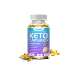 Keto Capsules - Fat Burning, Detoxification, Weight Loss, Metabolism Boost, Weight Management, Immune System Boost BareGlow