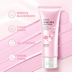9pcs Facial Products Kit Sakura Skin Care Set Facial Cleanser Face Cream Sunscreen Facial Mask Eye Cream Korean Skincare Product BareGlow
