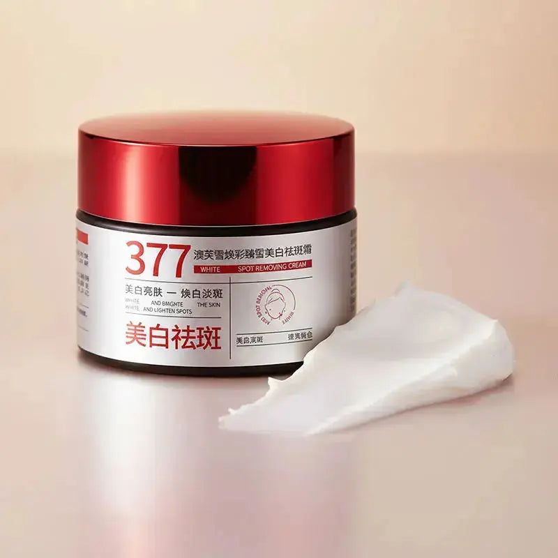 377 Facial Cream,Hydration Facial Moisturizer Skincare For All Skin Types Gentle & Low-Irritant Formula Rejuvenating Cream BareGlow