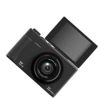 Digital Camera for Vlogging 5K Output 180 Flip Screen 75MP Sensor 18x Zoom Electronic Stabilization Compact Design BareGlow