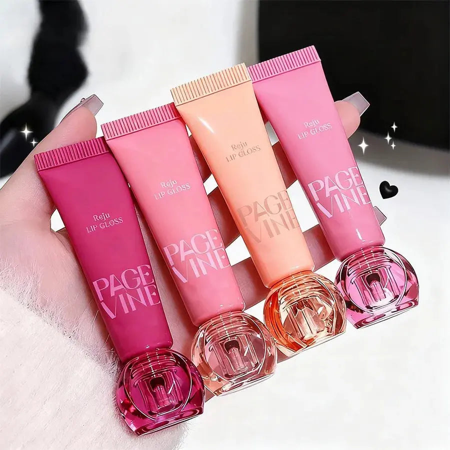 Clear Luminous Plumping Lip Oil, Moisturizing Lip Balm & Lip Mask for Daily Lip Care, Repair Dry & Chapped Lips BareGlow