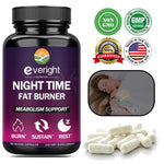 Night Fat Burner - Boost Metabolism, Improve Sleep & Curb Cravings for Effective Weight Loss (Men & Women) BareGlow