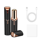 Electric Eyebrow Trimmer Mini Eye Brow Epilator Facial Lipstick Shape Hair Removal Portable Women Painless Razor Shaver Tool BareGlow