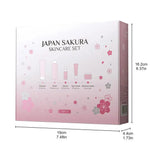 5/3pcs/Set Sakura Skin Care Sets Face Cream Serum Toner Facial Cleanser Sunscreen Eye Cream Gift Box Face Skin Care Set Product BareGlow
