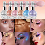 Highlighter Powder Spray Longwear sparkle fairy powder High Gloss Glitter Spray Body Bronzer For Face Body Makeup Cosmetics BareGlow