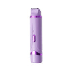 2in1 Electric Razor for Women Painless Hair Removal Rechargeable Body Trimmer Underarm Mustache Epilator Shaver BareGlow