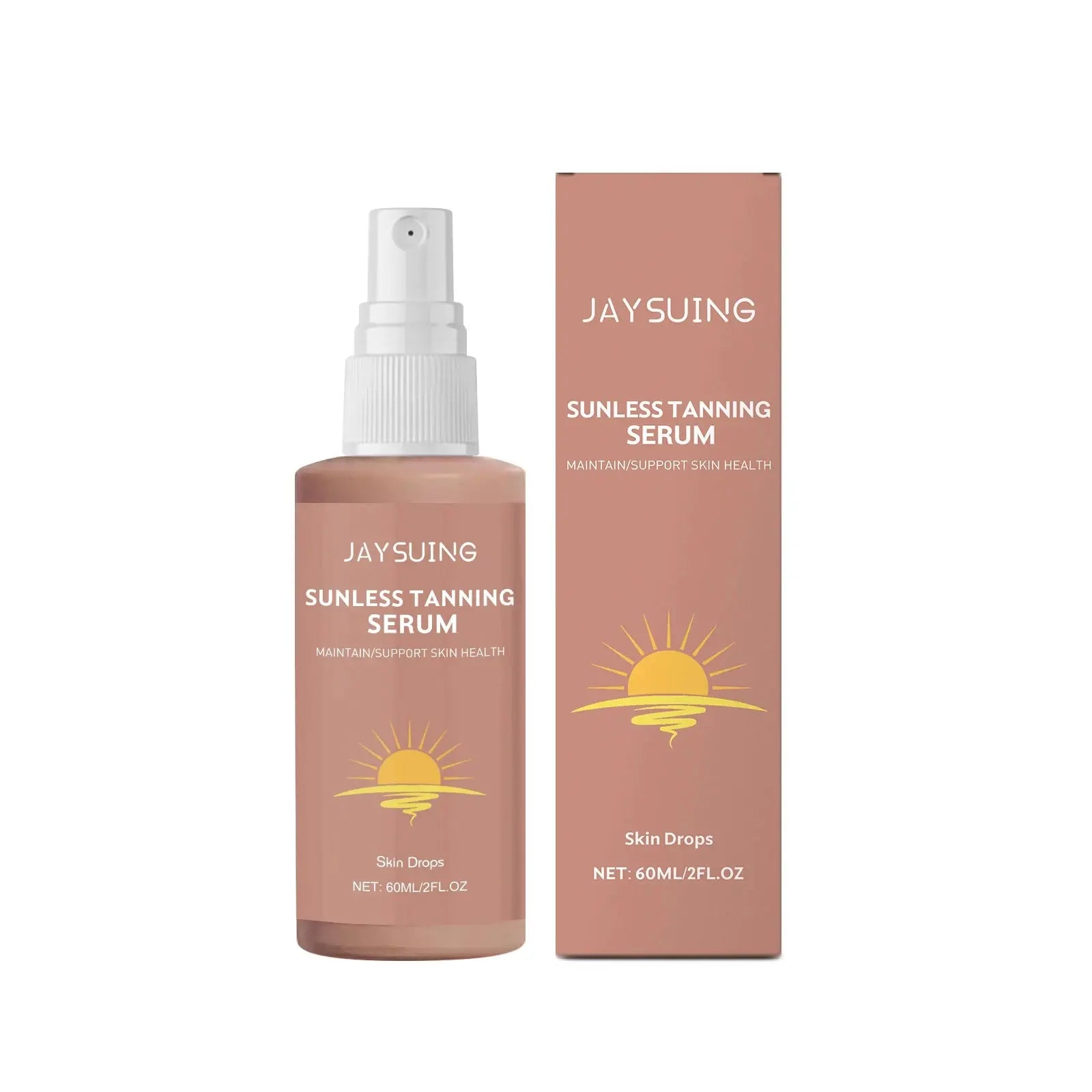 Herbal Self Tanning Essence Spray Sunless Tanning Enhance Skin Melanin Liquid Bronzer Natural Tanner For Body Face Nourishing BareGlow