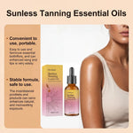 Sunless Tanning Oil Natural Bronzer Self Tanner Body Face Even Tan Moisturizing No Sun Needed Gradual Tan Indoor Tanning 60ml BareGlow
