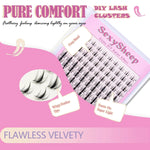 Natural Segmented Artificial Eyelashes False Eyelashes Cosplay Manga Lashes DIY Eyelash Extensions Makeup BareGlow