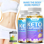 Keto Capsules - Fat Burning, Detoxification, Weight Loss, Metabolism Boost, Weight Management, Immune System Boost BareGlow