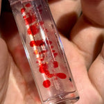 GIRLCULT Lip Oil Bloodshot,Smooth & Non-Sticky,Mirror-Like Shine,Long-Lasting & Vivid Color,Lip Care & Nourishing,Gentle Formula BareGlow