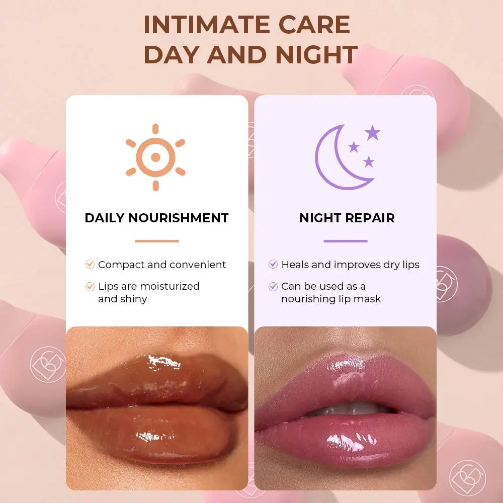 BEAUTY GLAZED 4Color Lipgloss Lip Oil Teens Moisturizing Lipstick Lip Balm High Shine And Lip Gloss Long-Lasting Dry Lip Care BareGlow
