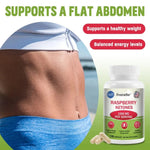 Raspberry Ketones Capsules - Fat Burning, Metabolism Boosting, Healthy Weight Management, Appetite Suppressant BareGlow