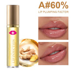 Lip Plumping Oil Moisturizes, Hydrates, and Adds Color as a Base for Lip Care. Glass Lip, Pouty Lips, Glossy Mirror-Like, Gentle, Colorless Lip Oil BareGlow
