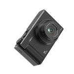Digital Camera for Vlogging 5K Output 180 Flip Screen 75MP Sensor 18x Zoom Electronic Stabilization Compact Design BareGlow