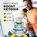 Tecepec Keto Plus+ Weight Loss Supplement Fat Burning Capsules Malic Acid Burn Belly Fat and Muscle Supplement Ketogenic Diet BareGlow
