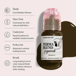 15ML Permanent Makeup Pigment Microblading Supplies for Eyebrow Tattoo Eyeliner Permanent Makeup Professional Tattoo Ink 0.5oz BareGlow