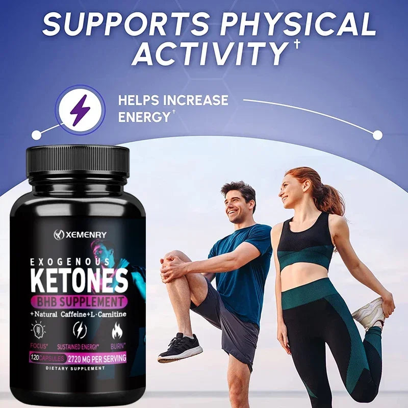 Keto BHB Exogenous Ketone - Supports Healthy Eating, Weight Management Supplement, Boosts Metabolism BareGlow