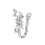 Fashion Gold Color Dragon Butterfly Fake Nose Ring for Women Africa Copper Helix U Shape Faux Aro Nariz Piercing BareGlow