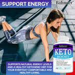Weight Loss Organic Keto Detox Capsules Flat Belly Deep Cleansing Provides Energy Fat Burning Appetite Suppressant Supplements BareGlow
