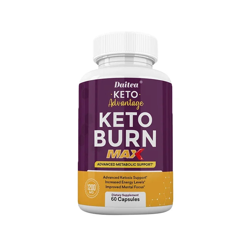 Fat Burning Weight Loss Keto Capsules - Metabolism, Healthy Weight Management, Appetite Suppression, Energy, Muscle Mass BareGlow