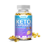Keto Capsules - Fat Burning, Detoxification, Weight Loss, Metabolism Boost, Weight Management, Immune System Boost BareGlow